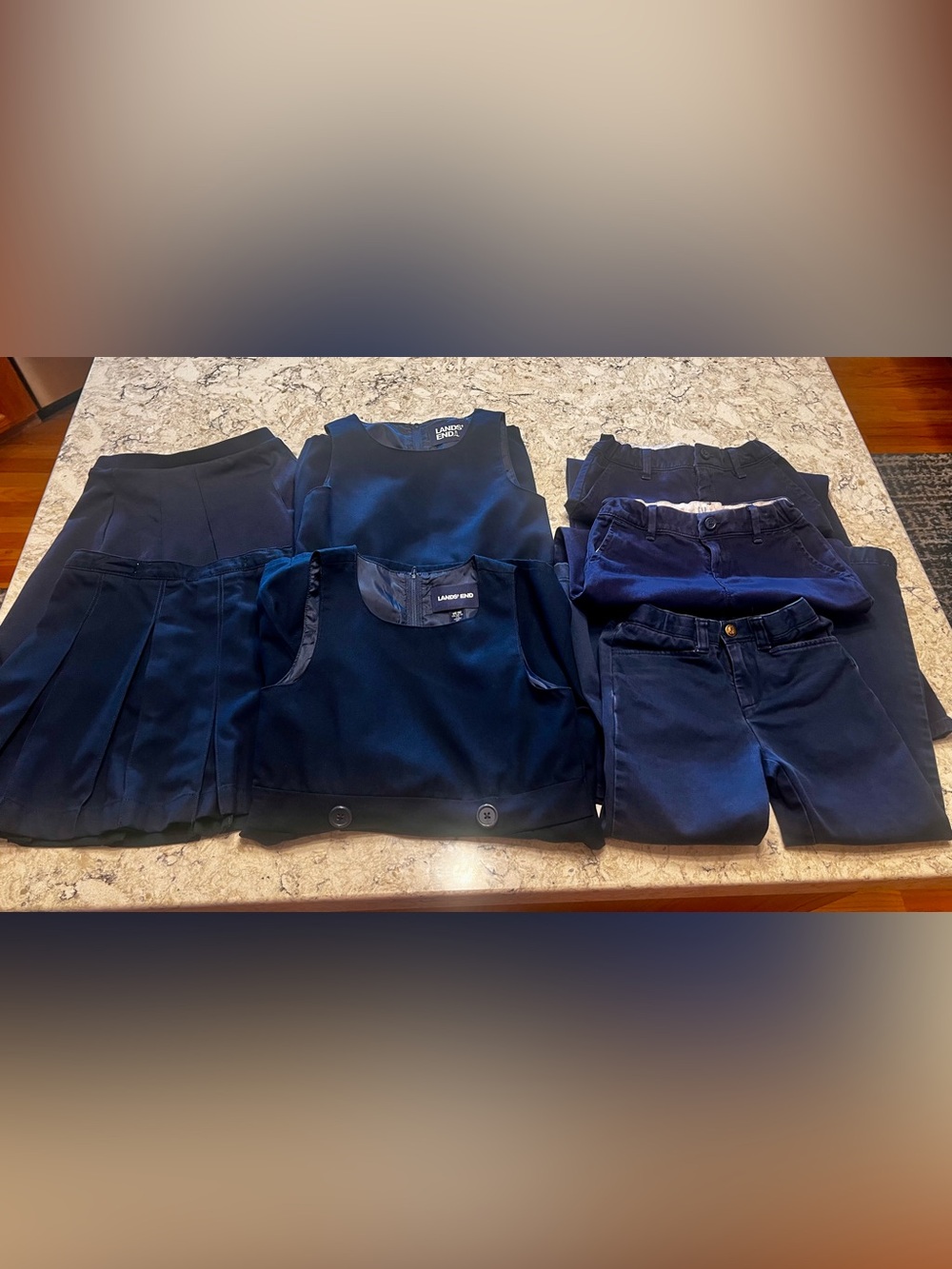Land’s End and Gap girl uniform bundle. Size 6. GUC